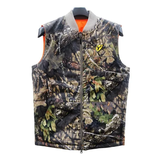 Chaleco Reversible Camuflaje Caballero, Talla M, De Usa, 50v