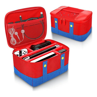 Case Estojo Bolsa Viagem Para Nintendo Switch Oled E V1 V2 Case Estojo Bolsa Viagem Para Nintendo Switch Oled E V1 V2