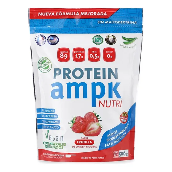 Ampk Suplemento Dietario Proteína Vegana Frutilla