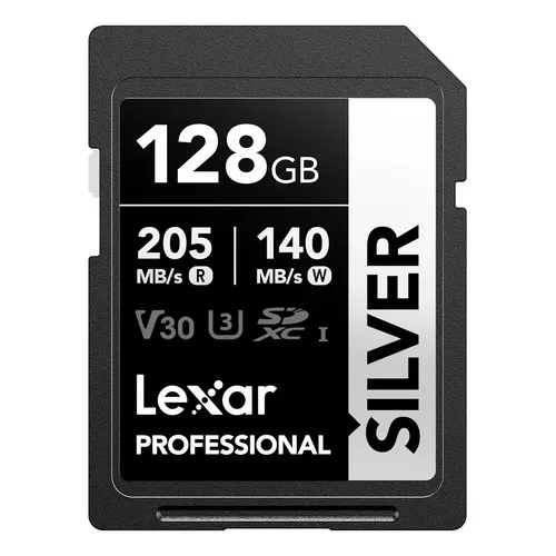 Tarjeta de Memoria CFexpress Tipo B 128GB Lexar Silver 1750MB/s 8K