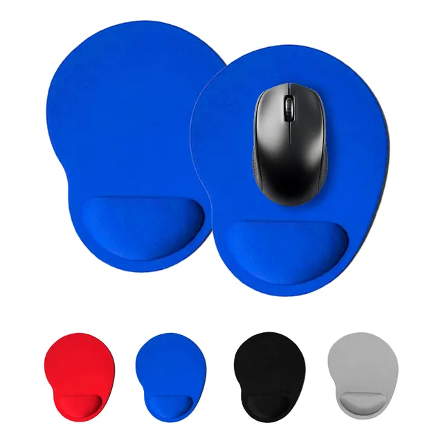 Par Tapete Mouse Pad Acolchado  Ergonómico Reposa Muñecas