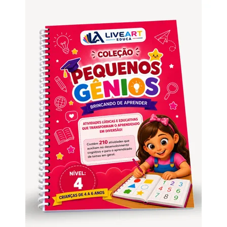 Apostila Alfabetização Infantil 4 A 6 Anos Reforço Escolar