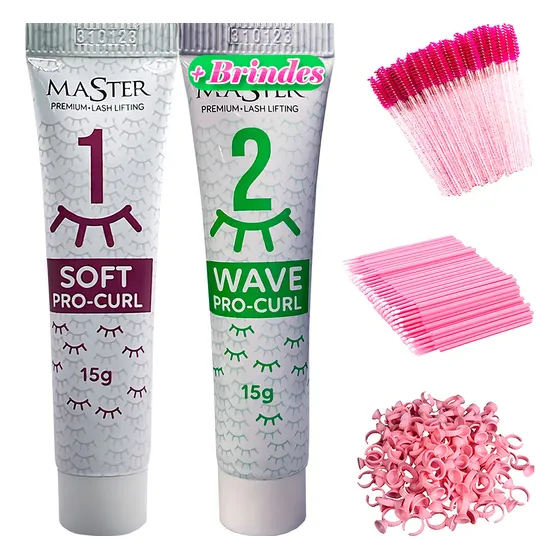 Kit Master Premium Passos 1 E 2 Brow Lamination Lash Lifting Cor Incolor