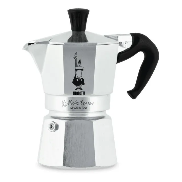 Cafetera Bialetti Moka Express 2 Cups aluminio italiana