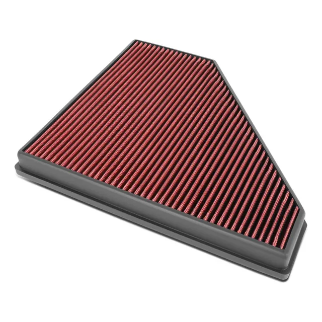 Panel Filtro Aire Lavable Rojo Para Cadillac Ats Cts Chevy