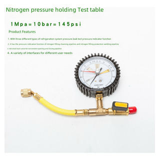 Probador De Fugas Con Manómetro De Nitrógeno De Precisión Probador De Fugas Con Manómetro De Nitrógeno De Precisión