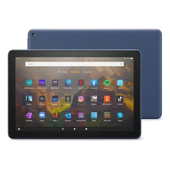 Tablet Amazon Fire HD 10 2021 KFTRWI 10.1" 32GB denim e 3GB de memória RAM