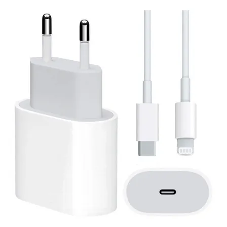 Cargador compatible con iPhone 8 Plus Turbo Source + 18w