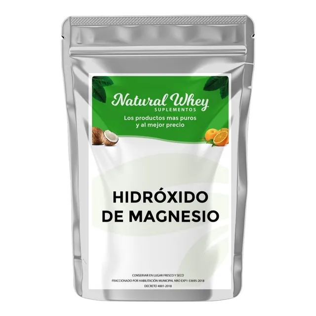 Hidróxido De Magnesio En Polvo (leche Magnesia ) 500 Gramos