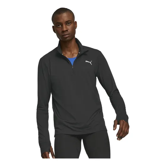 Buzo Puma Run Favorites Hombre Running Negro