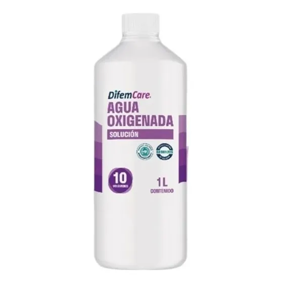 Agua Oxigenada Diperox 10vol. 1 Litro Linea Cosmética.