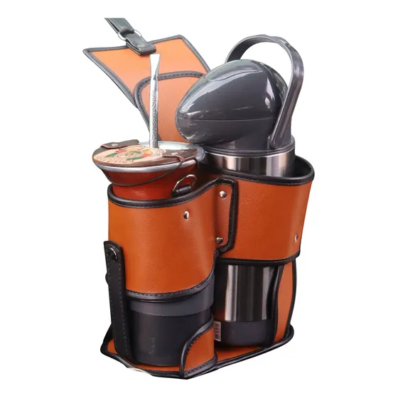 Autochima Suporte Veicular Para Chimarrao Produto Patenteado Cor Caramelo