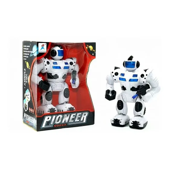 Robot Pionner Camina Luces Y Sonido