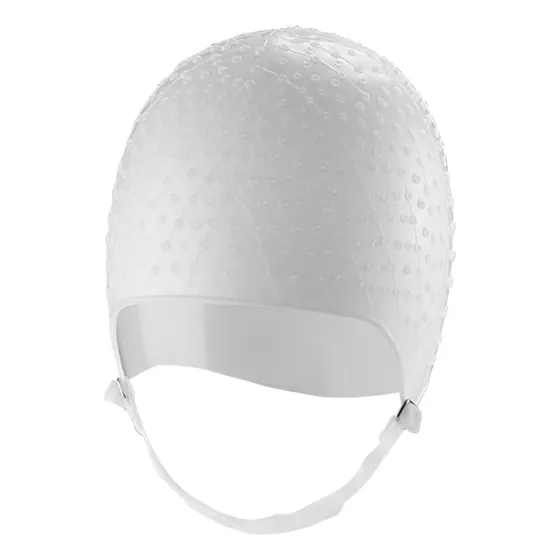 Gorra Romana De Silicona Para Mechas Reflejos Dompel Blanca Color Blanco