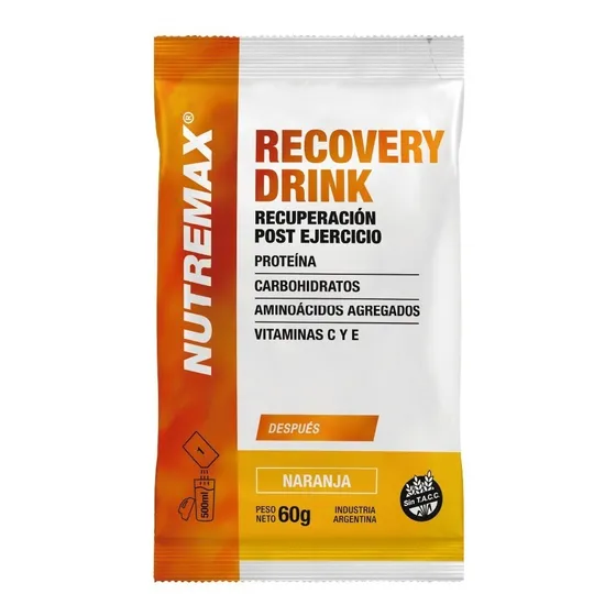 Recovery Monodosis 10x60g Glutamina Aminos - Nutremax