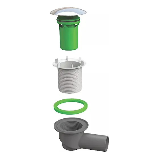 Desague Para Receptaculo Con Perforacion 60mm / Dechaus