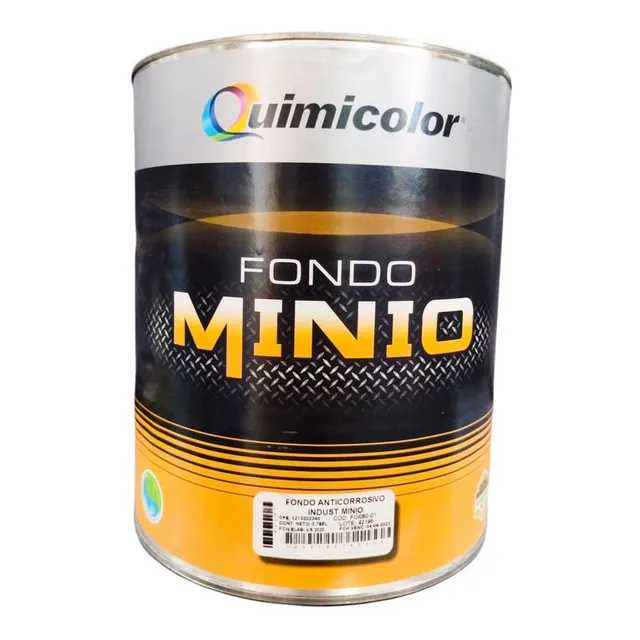 Fondo Minio Anticorrosivo Quimicolor Galon