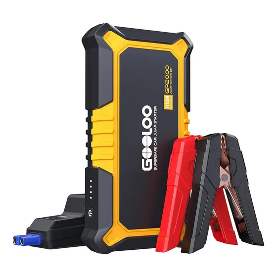 Gooloo Gp2000 arrancador de batería Arranque con cables