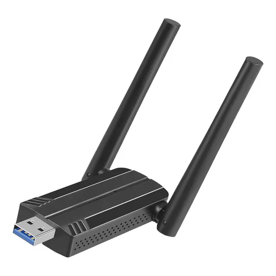 Adaptador Wifi Usb De Banda Dupla 802.11ax Para Driveo Livre