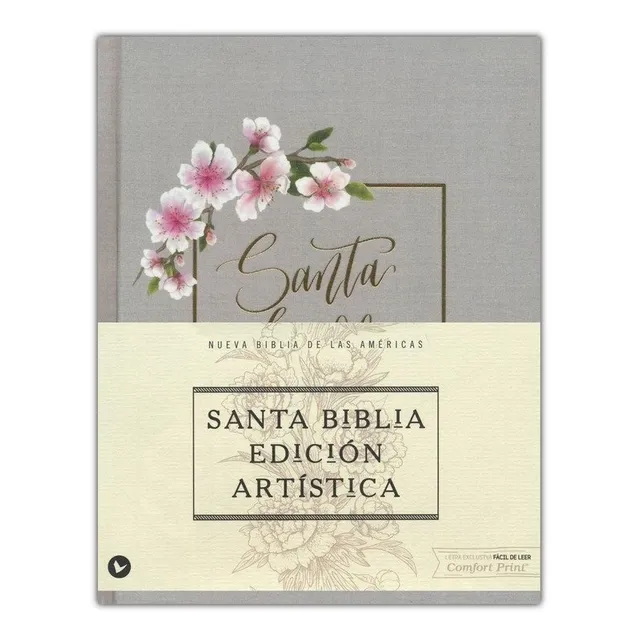 Biblia Edición Artística Nbla Tapa Dura En Tela De Lujo