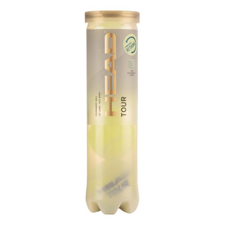Tubo Pelotas De Tenis Head Tour Atp Gold X 4 Unidades Tubo Pelotas De Tenis Head Tour Atp Gold X 4 Unidades