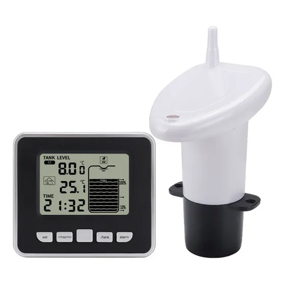 Medidor Ultrasónico De Nivel De Tanque De Agua, Sensor De