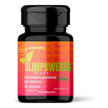 Slim Power Sr - Elimina Ret De Líq, Inibe 90% O Apetite Sem Sabor