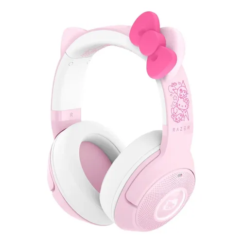 Fones de ouvido Razer Kraken Kitty V2 Pro Rgb Color Quartz Rosa