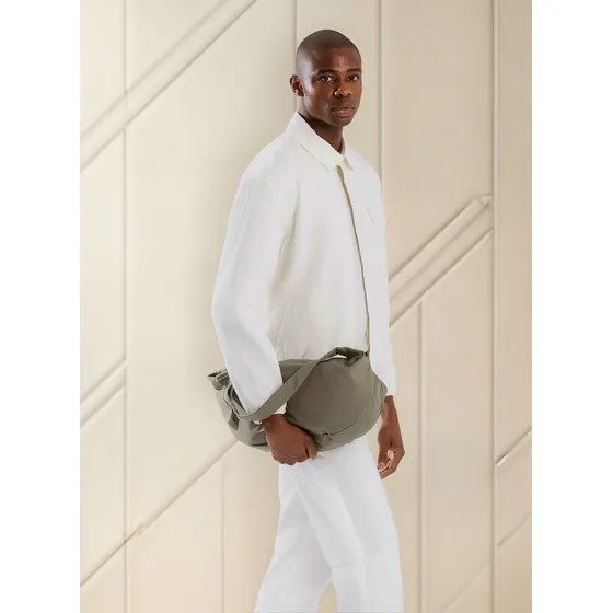 Jaqueta Over Bordado Industrial Off White