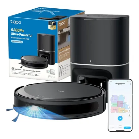 TP-Link Tapo RV20 Max Plus, aspiradora y trapeadora 5300 Pa