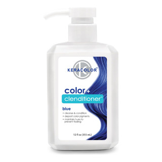 Keracolor Clenditioner Blue Hair Dye - Acondicionador Semipe Keracolor Clenditioner Blue Hair Dye - Acondicionador Semipe