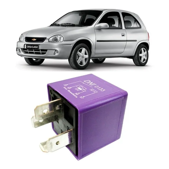 Rele Roxo Da Bomba De Combustível Corsa Agile Gm