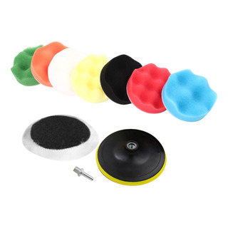Kit De 10 Pcs Esponja Pulidora Para Auto Para 10cm Kit De 10 Pcs Esponja Pulidora Para Auto Para 10cm