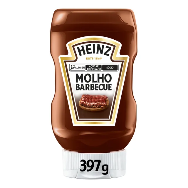 Molho Barbecue Sabor Original 397g Heinz