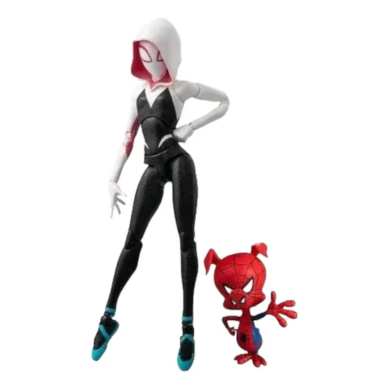  Spider Gwen E Porco Aranha Action Figure Articulado - Novo