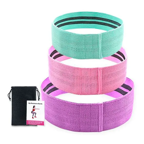 Bandas Elásticas Ejercicios Tela De Resistencia Yoga Gym 