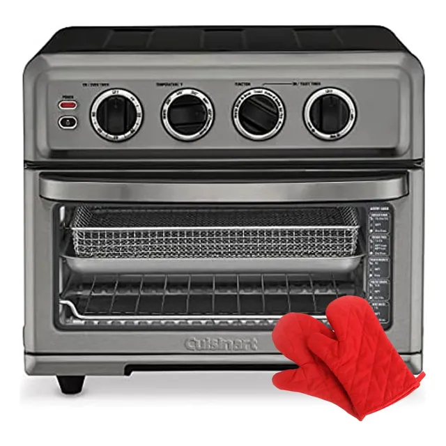 Cuisinart Horno Tostador Airfryer Parrilla Blanco Par Guante