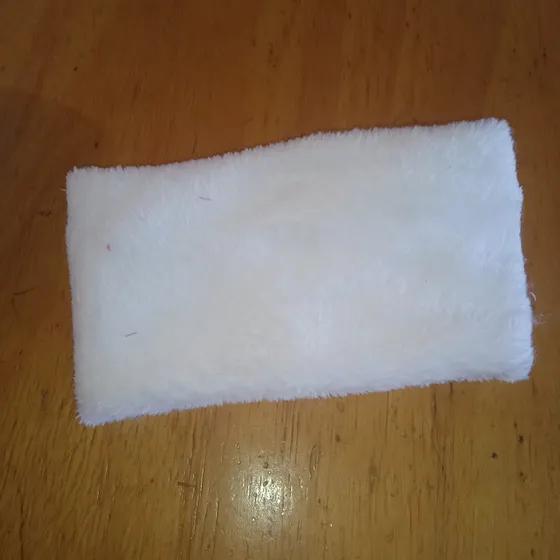 Cuellito Piel Polar Blanca De Bebé Para 3 A 9meses Nuevo 