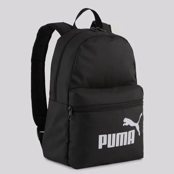 Mochila negra Puma Phase Small para jóvenes