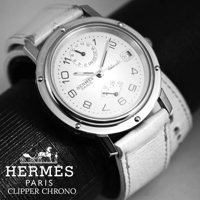 Hermes Clipper Chrono Gmt 36mm