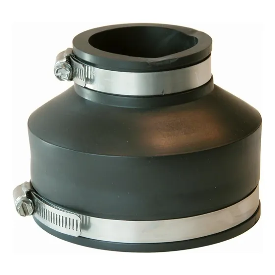 Fernco P1056-42 Acoplamiento Reductor De Pvc Flexible,