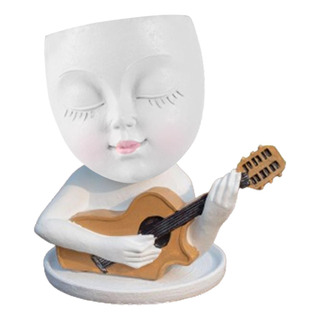 Maceta Face Planter Con Forma De Cabeza, Bonita Maceta Con C Maceta Face Planter Con Forma De Cabeza, Bonita Maceta Con C