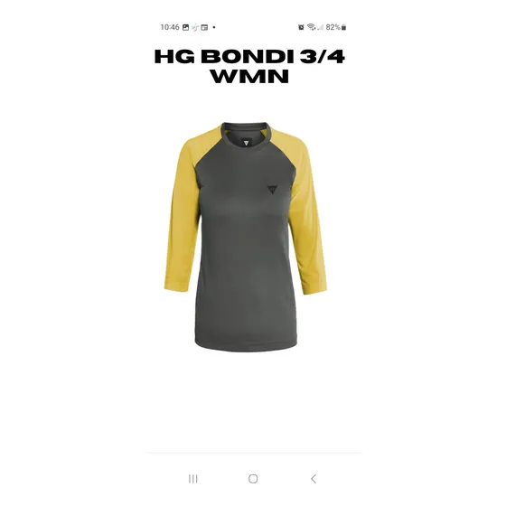 Franela Manga Larga Hg Bondi 3/4wmm Dama
