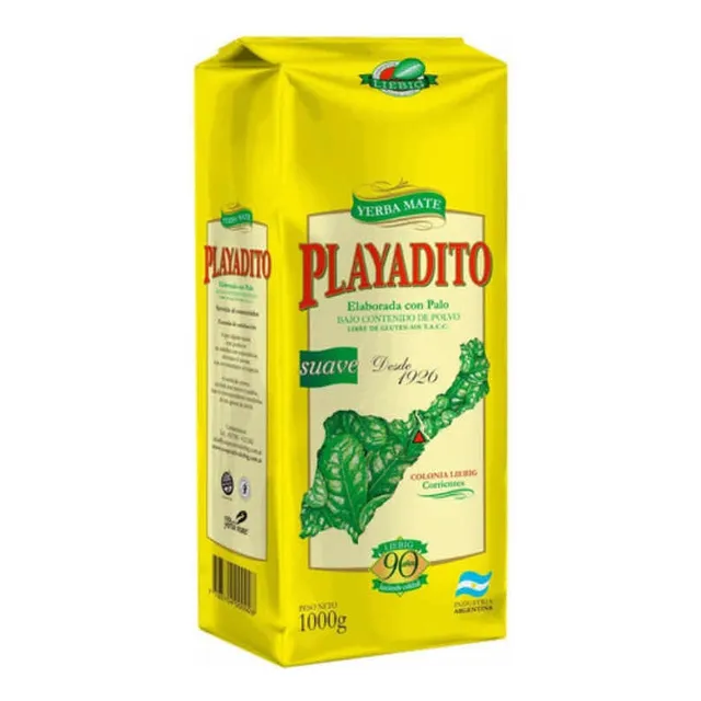 Yerba mate Playadito suave 1000g