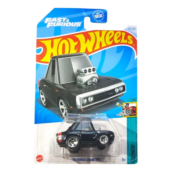Hot Wheels  70 Dodge Charger Fast & Furious/tooned 1:64 2024