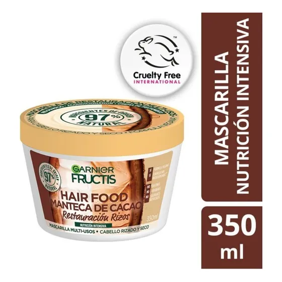 Mascarilla Cacao Restauración Hair Food Garnier 350ml