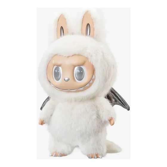 Labubu Ángeldemonio Edición Limitada La Bubu Peluche Llavero Blanco