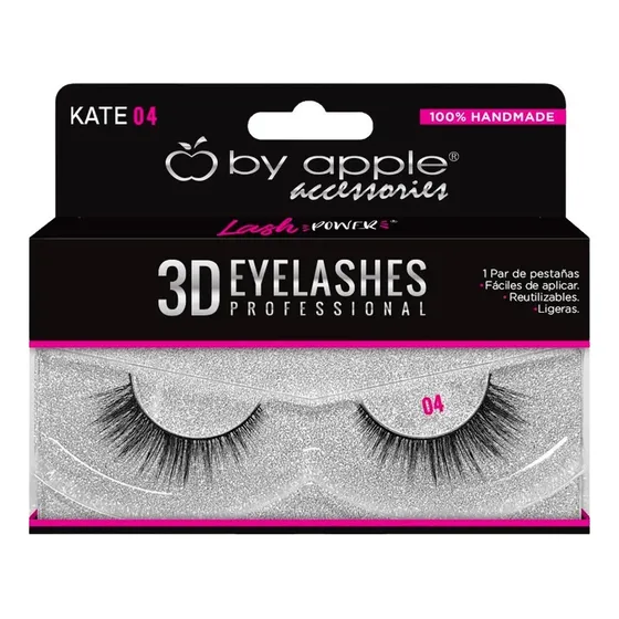 Pestañas Postizas Mink 3d Profesionales Naturales By Apple