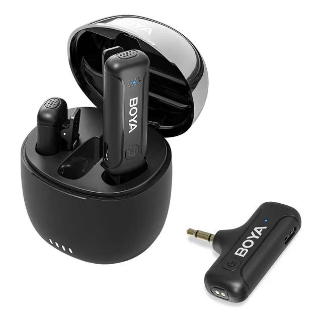 Micrófono Lavalier Inalámbrico Boya By-wm3t-m2 Para Cámara