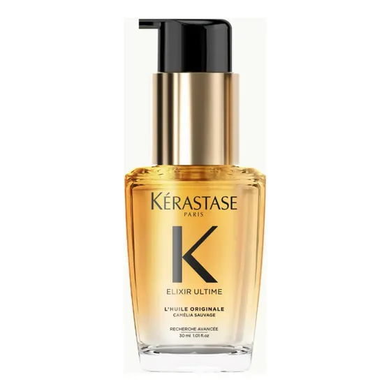 Kérastase Elixir Ultime L’Huile Originale Aceite Capilar de Nutrición Profunda, Brillo Intenso y Termoprotección, 30 ml